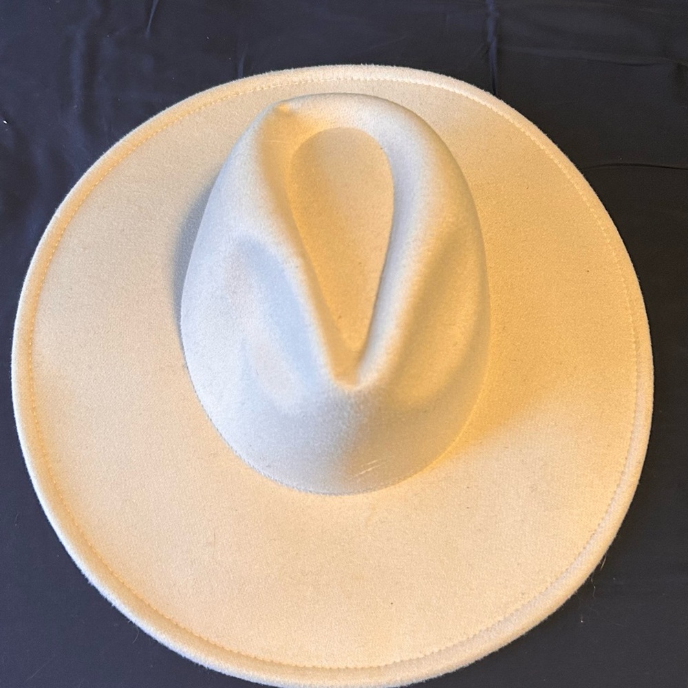 Vici Beige and Black Hat